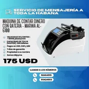 MAQUINA DE CONTAR DINERO CON BATERIA - MARWA AL-6100 - Img 56430052
