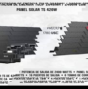 ⚡ ESTACIÓN DE ENERGÍA TULIP 2048Wh / 2400W CON PANEL SOLAR TS 420 W ☀️ - Img 50012360