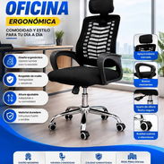 Silla de oficina con ruedas - Img 58233577