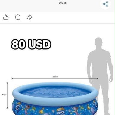 Piscina d poco uso sin detalles es grande - 3/3