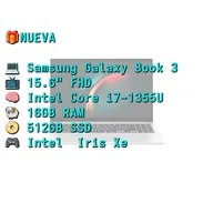 LAPTOP 🎁NUEVA📦CAJA, Samsung Galaxy Book 3 (NP750XFG-KB2US), 15.6" FHD, Intel Core i7-1355U, 16GB RAM, 512GB SSD, 12H - Img 58001008