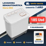 LAVADORA SEMIAUTOMÁTICA EKO 7 KG - Img 57082113