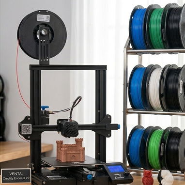 VENDO IMPRESORA 3D CREALITY ENDER-3 V2 - Img 120858120