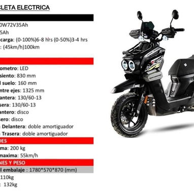 MOTO ELÉCTRICA TRECK ADV - Img 121679427