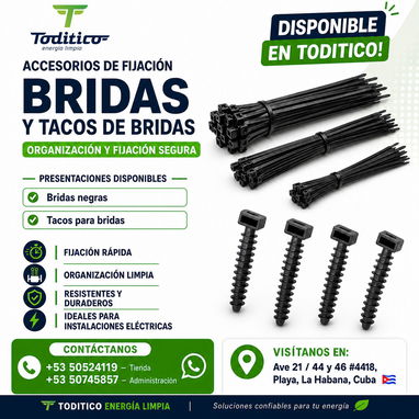 TODITICO | ENERGÍA LIMPIA!! SERVICIOS, PANELES SOLARES, ESTRUCTURAS, COMPONENTES ELÉCTRICOS Y MAS.... - Img 127542042