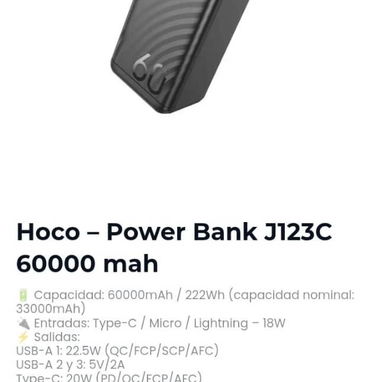 Variedad de Powerbank de la mejor calidad y precio - 3/4