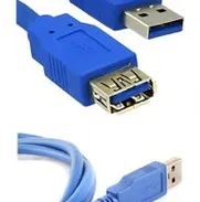 Extension Cable Usb 3.0-5gbps Color Azul-Gestione cómodamente el USB de su Televisor- - Img 47786791
