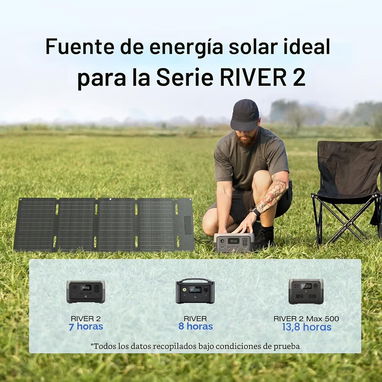 Panel solar Ecoflow de 45w nuevo en caja sellado - 4/5