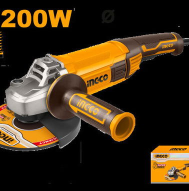 Pulidora angular INGCO 9"-230MM de 2200W - INDUSTRIAL - NUEVO - - Img 94665144