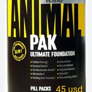 Animal pak anabólico d alto rendimiento para el gym - Img 45329608