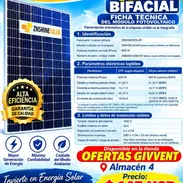 Panel solar bifacial 625w Znshine Solar - Img 58400875