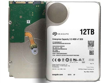 DISCO INTERNO SEAGATE EXOS 12TB SATA 6Gb/s 256MB 7200RPM 3.5" Enterprise Hard Drive (SELLADO) 51748612 - Img main-image