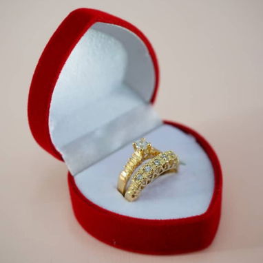 Anillos de compromiso hechos de oro 💍 - 5/5