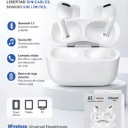 Audífonos bluetooth A3 batería larga duración - Img 57116161