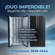 ¡DUO IMPERDIBLE DE NEVERAS ROYAL! - Img 55774102