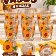 Set de 6 vasos de cristal 235ml en 3800 cup - Img 58242024