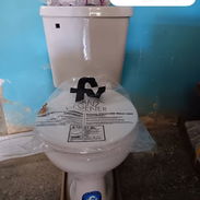 (Juego de baño importado) Taza y tanque - Img 44600494