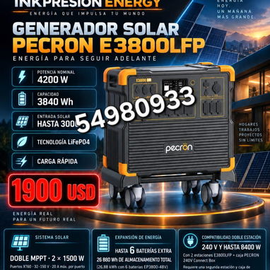 (54980933)⚡🔋 ¡QUE LOS APAGONES NO TE DETENGAN! 🔋⚡ ¿Necesitas energía cuando más la necesitas? 🔌💡 Tenemos ESTACIONES - 9/10