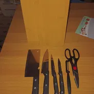 🔪 UTIL Y 🔪 ECONÓMICO. SET DE CUCHILLOS CON TABLA DE PLANCHAR. MENSAJERÍA CON FACTURA Y GARANTÍA. TL 54833699 - Img 56905677