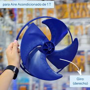 Aspa/paleta Para Aire Acondicionado 1 Ton Azul - Img 55428613