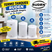 🔥 TERMO TANQUES RUDEN – AGUA CALIENTE SIEMPRE 🔥 🏠 Ideales para casas, apartamentos, negocios, hoteles y más. ✅ Modelo - Img 57369079