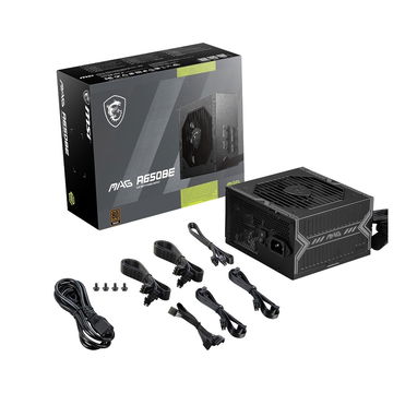 MSI MAG A650BE 650W 80+ Bronze Semi Modular ATX - Img 123376513