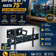 Soportes originales giratorio para televisores planos desde 22 pulgadas hasta 76 pulgadas - Img 53199467