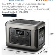 Estación de energía ALLPOWERS R1500  Capacidad de 1056wh - Img 56903796