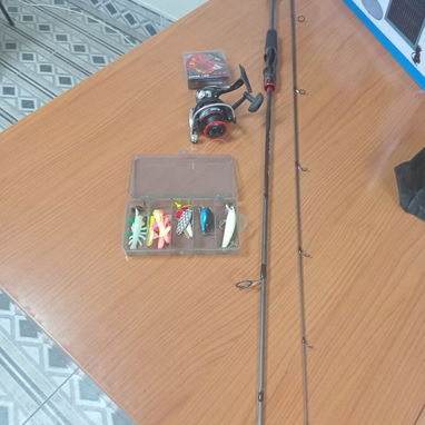 58296067 🎣 *Combo de carrete y caña de pesca* *Precio: 22 USD* 🎣 - Img 121147316