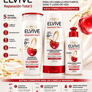 Set L'ORÉAL Reparación Total 5 con Keratina (Shampoo, Acondicionador y Crema de peinar) - Img 57685811