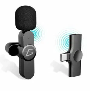 Micrófono para celular (Lavalier) inalámbricos. Ideales Para grabar audio y video. Nuevos en su caja. 52419568 - Img 86871161