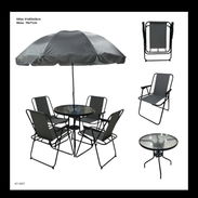 🚧 JUEGO DE TERRAZA CON SOMBRILLA 🏖️ 🚧 - Img 54406159