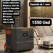 Jackery Explorer 2000 Plus 3000W/2042 Wh, Garantia de 1 mes, Entrega por costo adicional - Img 56847120