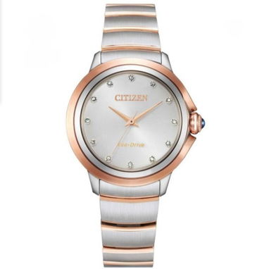RELOJ CITIZEN ECODRIVE CECI (EM0956-54A) DE MUJER , 32MM EN ACERO INOXIDABLE DOBLE TONO Y CRISTAL DE ZAFIRO  58049738 - Img 126250813