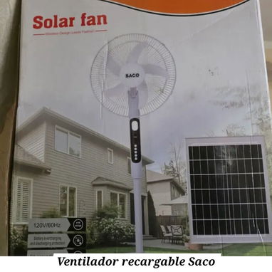 Ventilador recargable con garantía - Img 119948615