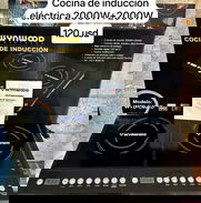 Cocina inducción doble windwood 2000w - Img 49179077