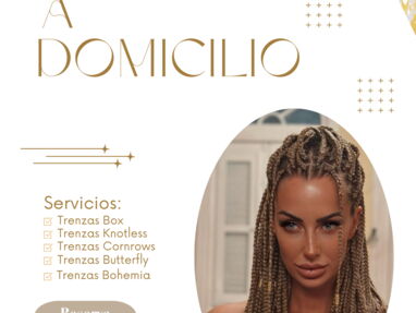 Trenzas Afrostyle a domicilio La Habana (trencitaa,moñitos, pelo postizo, cabello artificial, kanecalon - Img main-image-45794939