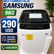 Lavadora automática Samsung 9kg NUEVA – garantía de 3 meses - Img 52014990