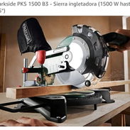 En oferta ahora!!! Ingletadora para cortes en ángulo 1500w 220v Parkside modelo 373880 - Img 52728400