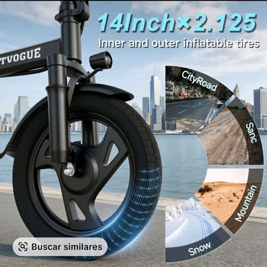 🔥 BICICLETA ELÉCTRICA VOLTVOGUE – COMPLETAMENTE NUEVA 🔥 - 6/9