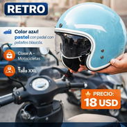 Casco Semi-Integral Retro - Img 57964421