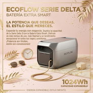 El módulo de expansión definitivo para la familia EcoFlow DELTA. 🔋 Batería Adicional EcoFlow Serie DELTA 3 (1024Wh) Aña - Img 57440494