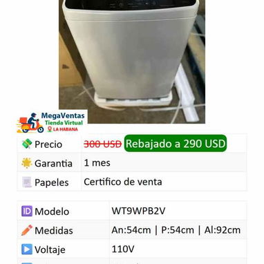 Lavadoras nuevas de pkt - Img 124475842