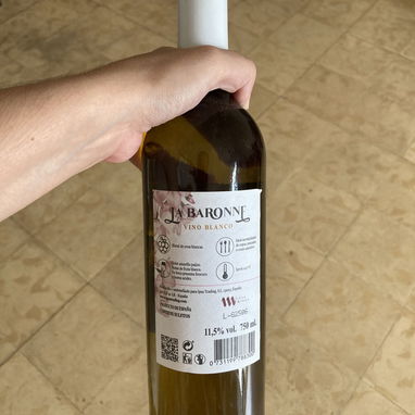 Vino blanco La Baronne - 2/2