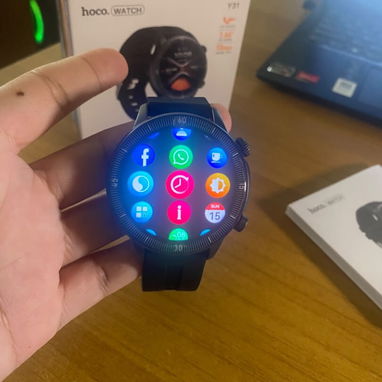 *Hoco - Smartwatch Y31 – Reloj Deportivo con Llamadas, IP67, Monitoreo de Sueño* - 2/3