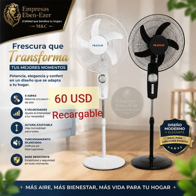 Ventiladores recargables - 3/7