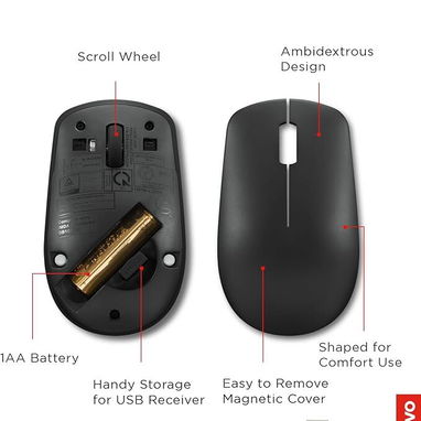 Mouse inalámbrico Lenovo 530 - Img 111071813