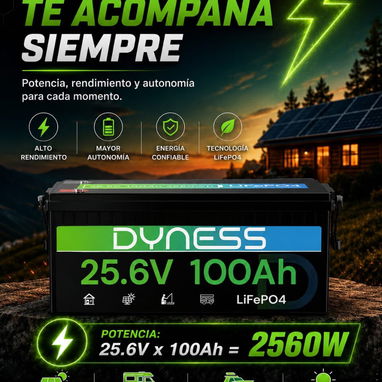 Baterias para inversores 25.6V 100 Ah (2560 Wh) nueva sellada - 2/3