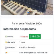 Panel solar VivaMax 600 lo mejor para tu hogar por solo 195 USD - Img 57370493