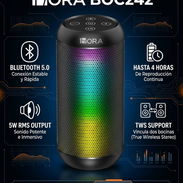 BOCINA BLUETOOTH 3.5Hs CON UNA CARGA BOC242 - Img 55996212